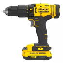 Parafusadeira Furadeira Impacto STANLEY 20v + 2 Baterias 1.5Ah + Carregador bivolt