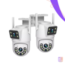 Camera View Dupla PRETO 360° Detection Humana Wifi