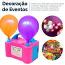 Inflador Bomba Elétrica Bexigas