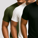 Compre 2 Leve 3 Camiseta Masculina Dry Fit Manga Curta