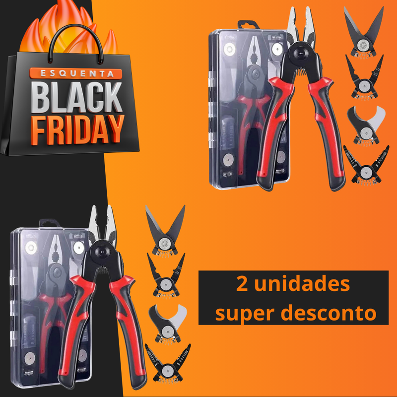 Alicate Multifuncional 5 em 1 - Lançamento 2025 (Oferta Black Friday + Frete Grátis)
