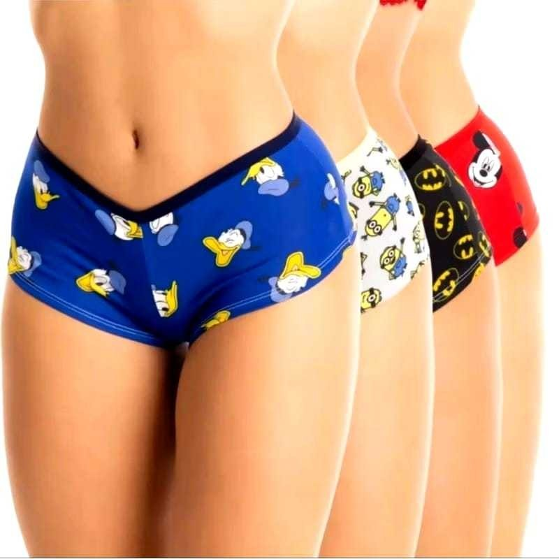 Kits de shortinho calcinha não marca. Pague 3 leve 5