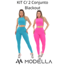 KIT C/ 2 Conjunto Blackout Liso Basic Zero Transparencia