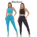 KIT C/ 2 Conjunto Blackout Liso Basic Zero Transparencia