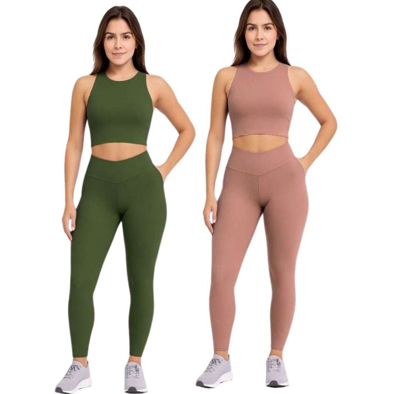 KIT C/ 2 Conjunto Blackout Liso Basic Zero Transparencia