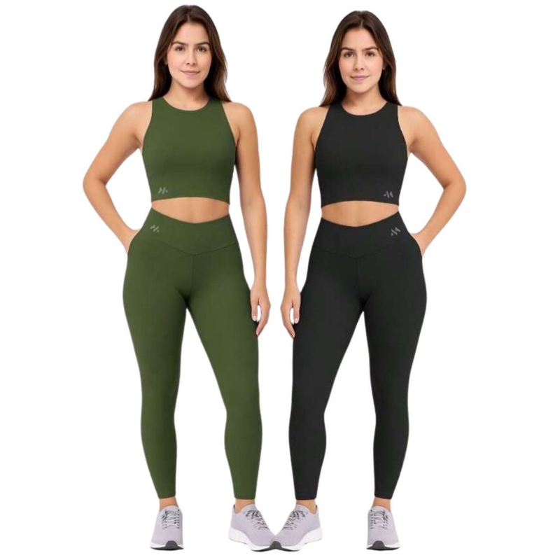 KIT C/ 2 Conjunto Blackout Liso Basic Zero Transparencia