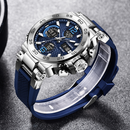 FOXBOX Relógio Masculino À Prova D'água Chronograph Quartz