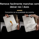 Tábua De Corte 304 Aço Inoxidável Antibacteriana À Prova De Mofo + Brinde jogo de facas