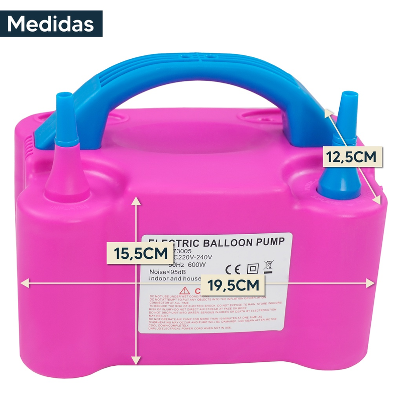 Inflador Bomba Elétrica Bexigas 