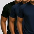 Compre 2 Leve 3 Camiseta Masculina Dry Fit Manga Curta