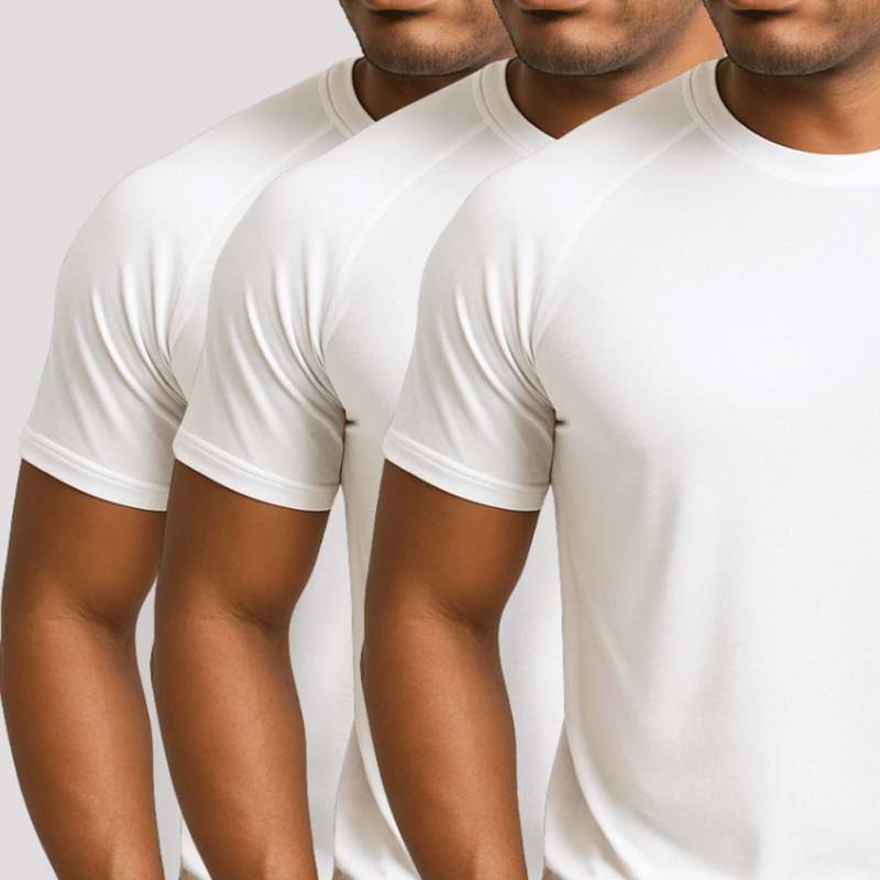 Compre 2 Leve 3 Camiseta Masculina Dry Fit Manga Curta