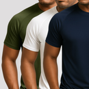 Compre 2 Leve 3 Camiseta Masculina Dry Fit Manga Curta