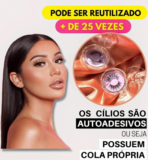 GLAMOUR - CÍLIOS AUTOADESIVOS