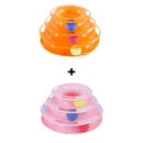 FunCone - Brinquedo Terapêutico e interativo para gatos + 3 bolas coloridas GRÁTIS